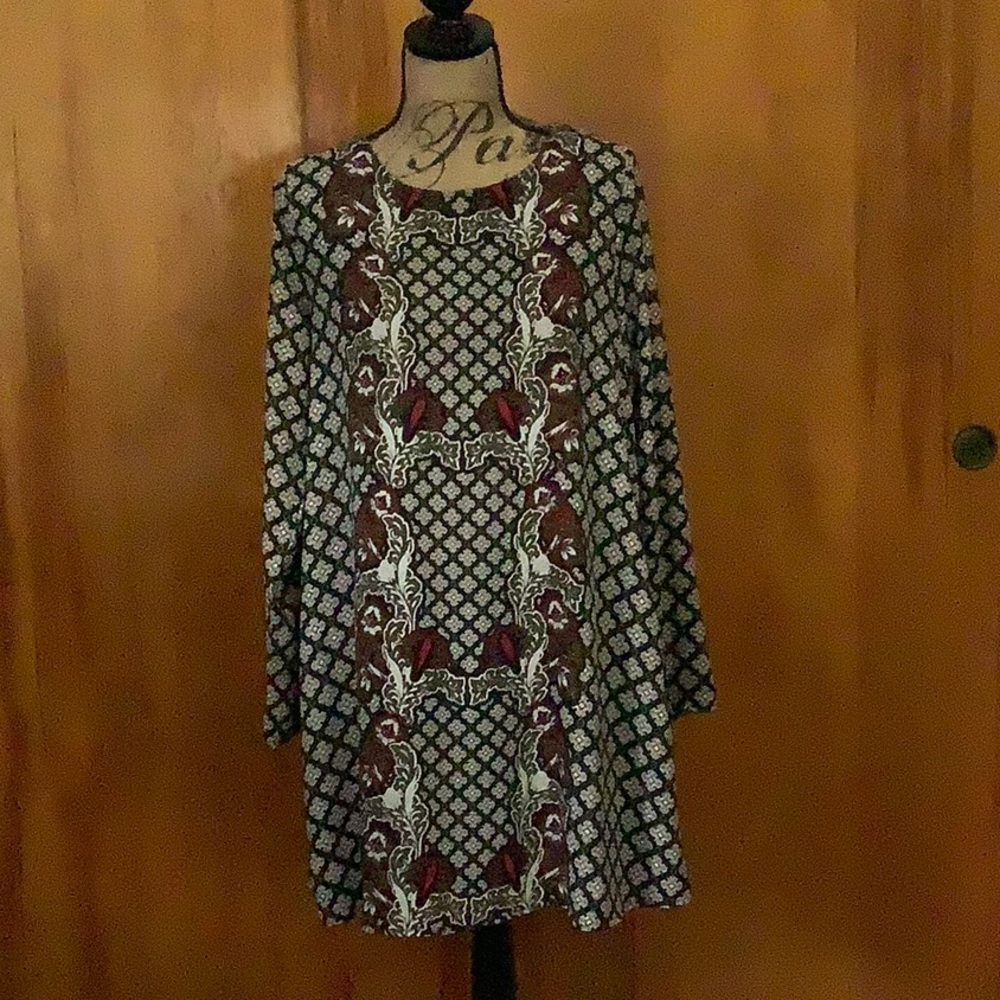 Mini shift dress